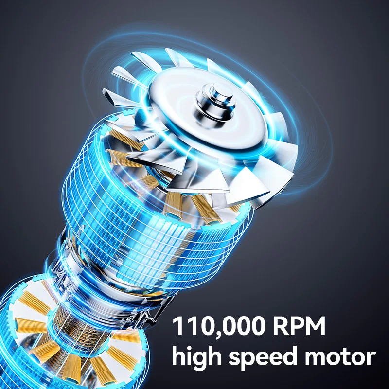 High Speed Wireless Hair Dryer, Brushless Turbo Fan, Outdoor High-Pressure Dust Gun, Violent Fan, High-Speed Fan, Cold Air 3