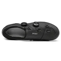 Men Mtb Cycling Sneaker with Cleats Professional Sports Speed Bike Shoes Women Mountain Racing Flat SPD Road Cycling Footwear 2