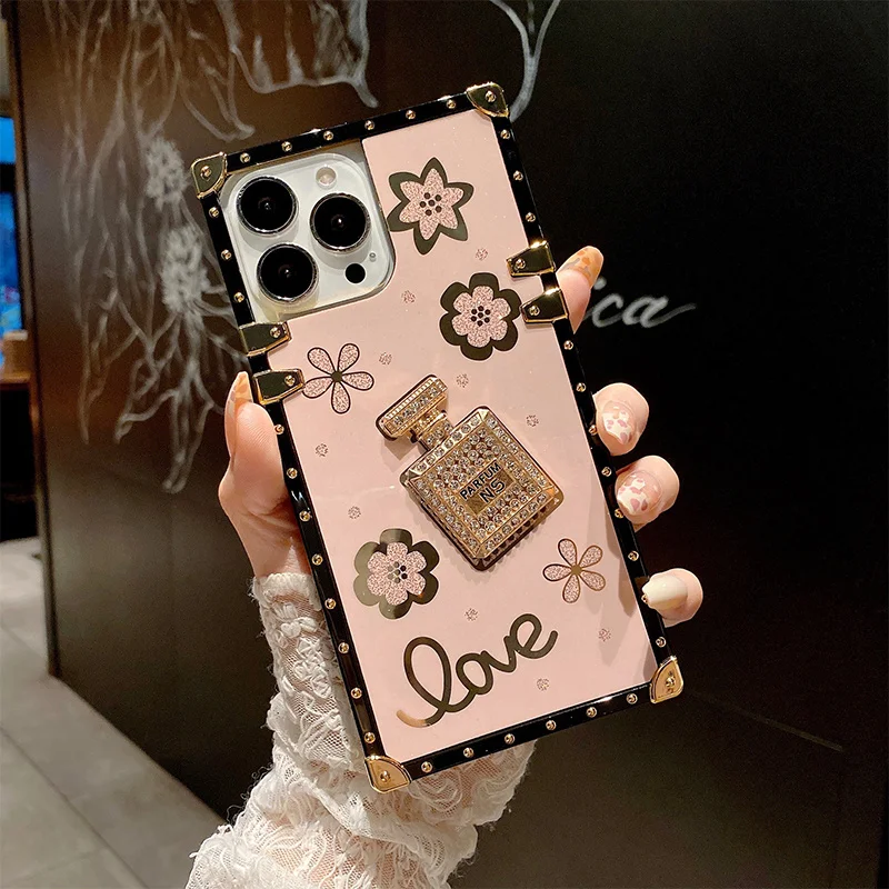 Marchio di lusso Piazza Fragranza Per Samsung Galaxy S 9 10 20 21 Più Nota 20 Pro S 22 Ultra Caso A71 A51 A52 A32 A72 A22 UN_voghion.com