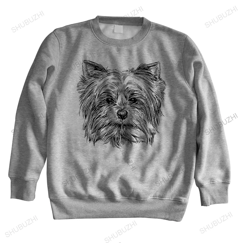 Degli Uomini Del Ragazzo Yorkshire Yorkie Face Autunno Yorkshire Yorkie Fronte Spring Personalizzata Manica Corta Coppia Uomo
