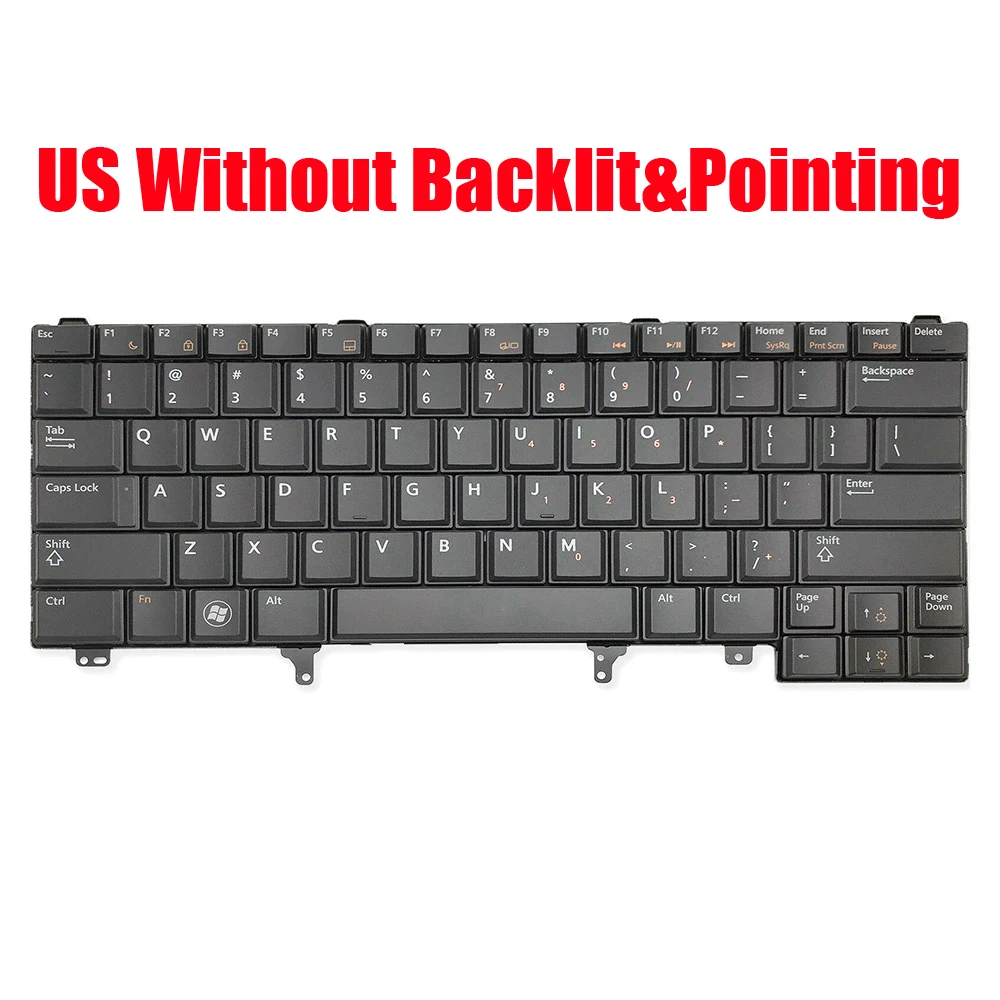 

Backlit US Keyboard For DELL For Latitude E5420 E5420M E5430 E6220 E6230 E6320 E6330 E6420 E6430 E6430S E6440 0CN5HF 0C7FHD New