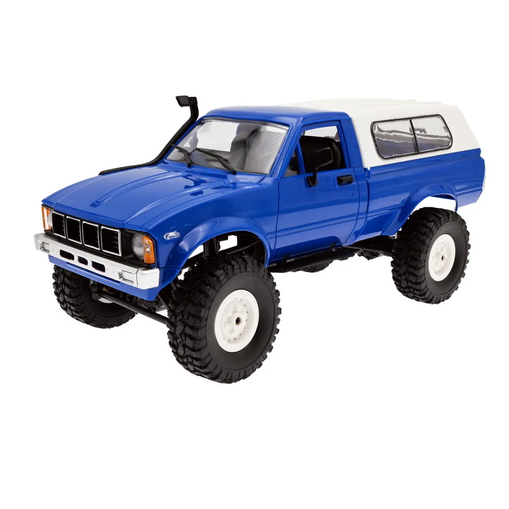 WPL C24-1 1:16 RC카, 4WD 무선 제어 오프로드 자동차 RTR 키트, 락 크롤러 전기 버기, 움직이는 기계, 소년 자동차 선물