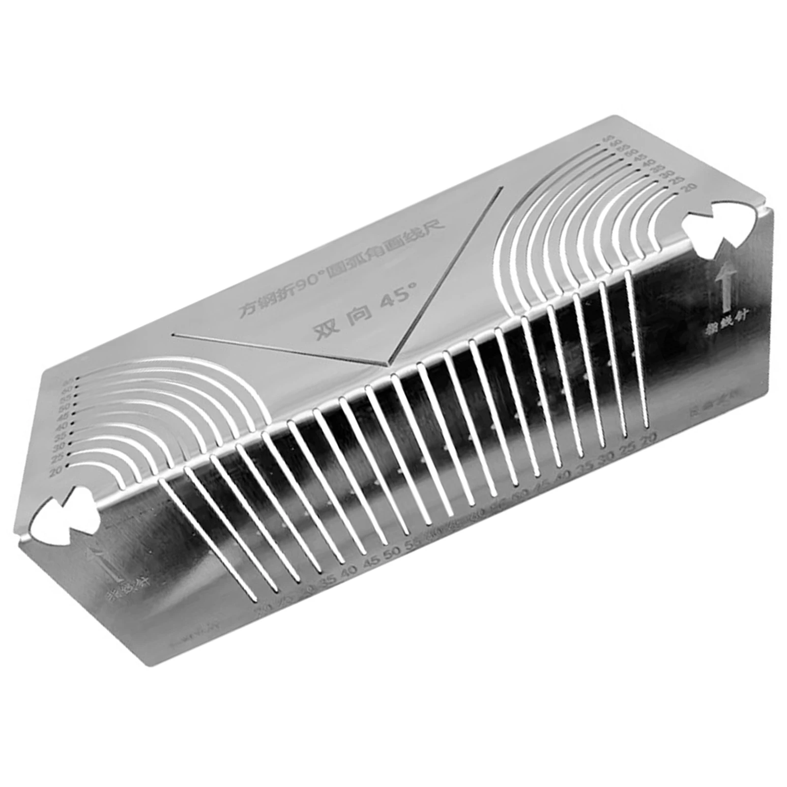 Arc Ruler 3 Styles Precision Flex Angle & Arc Marking Tool, 90 Degree ...