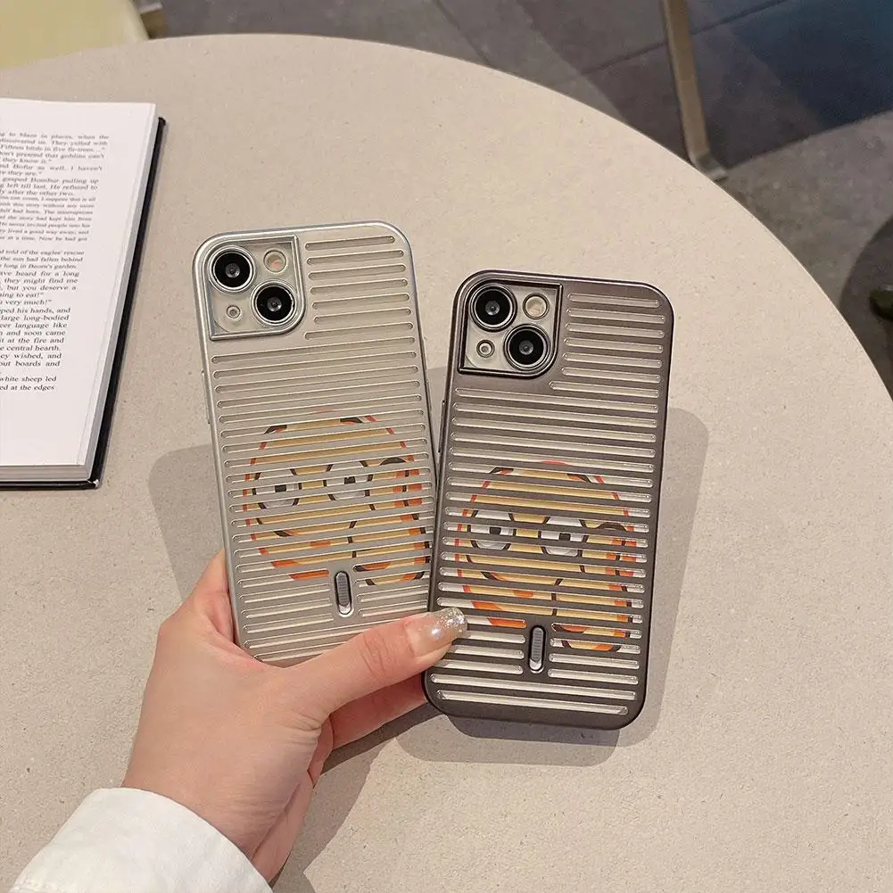 범용 휴대 전화 케이스에 적합한 푸시 풀 가변 표현, 올 인클루시브 전기 도금 낙하 방지, 아이폰 1514/13, 신제품