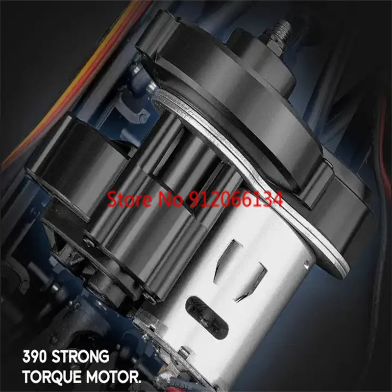 1:16 Full Scale All Terrain Off-Road Climbing RC Truck 4WD Shock Absorber Whole Car Light Group High Speed Remote Control Car 4