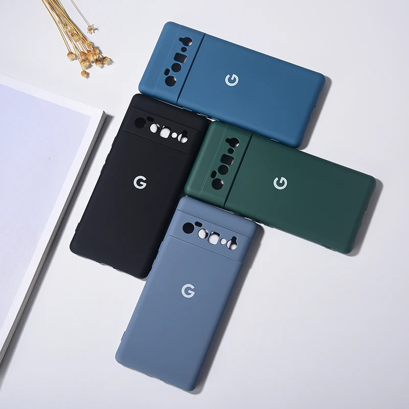 Soft Liquid Silicone Slim TPU Protective Bumper Case