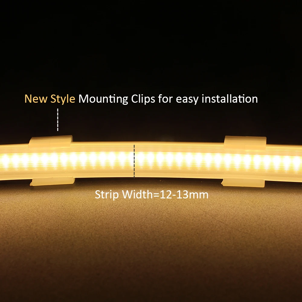 220V LED Strip Light Power Plug with ON/OFF Switch