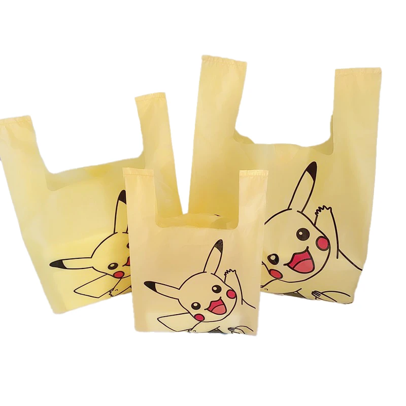 roem Verstrikking lekkage Pokemon Shopping Bag | Pikachu Plastic Bag | Pokemon Lunch Box | Pokemon  Vest Bag - Pokemon - Aliexpress