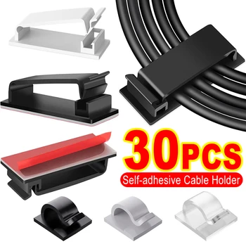 Self-Adhesive Cable Clips – Cord Management 1
