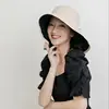 Cotton Double-sided Wear Fisherman's Hat Women's Summer Fashion Hundred Shading Cloth Hat Show Face Smaller  Sunburn Protection 6