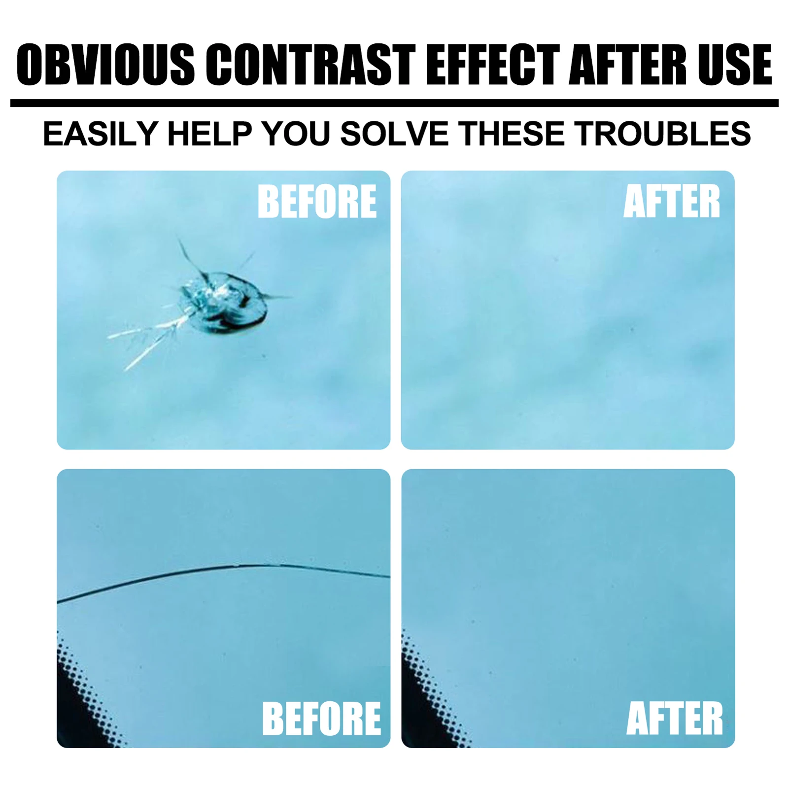 RAYHONG 20ml Windshield Crack Restore Resin Liquid Fill Damage Scratches Professionally Restore Cracks Windshield Crack Restore 4