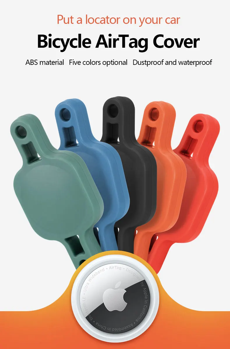 Description Picture 2 of itemBike Mount Locator For AirTag Protective Cover Anti-Theft Universal Bicycle Holder Tracker Positioner Small  Gear