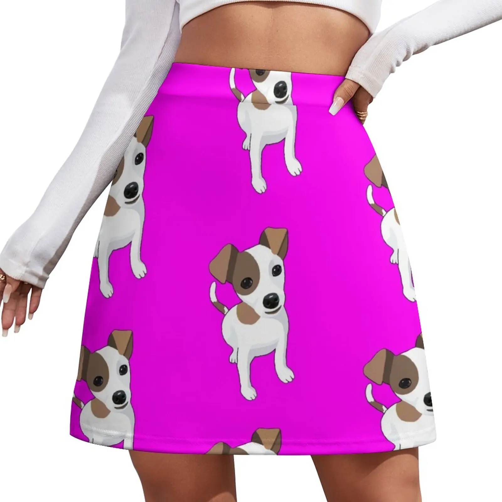 

jack russell terrier Mini Skirt women clothes novelty in clothes clothing women summer 2024