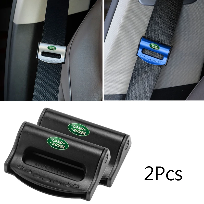 2Pcs Car Seat Belts Buckle Clip Accessories For Land Rover Defender