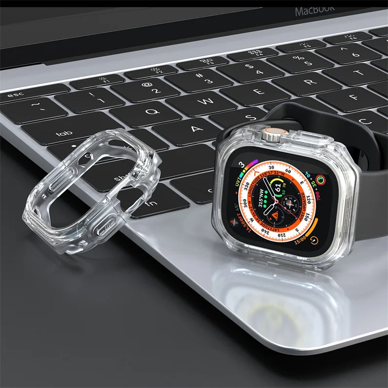 Apple Watch  TPU ȣ ̽ Ʈ 49mm Ǹ  ̽ Ŀ , iwatch ø 8 7 45mm 41mm ׼