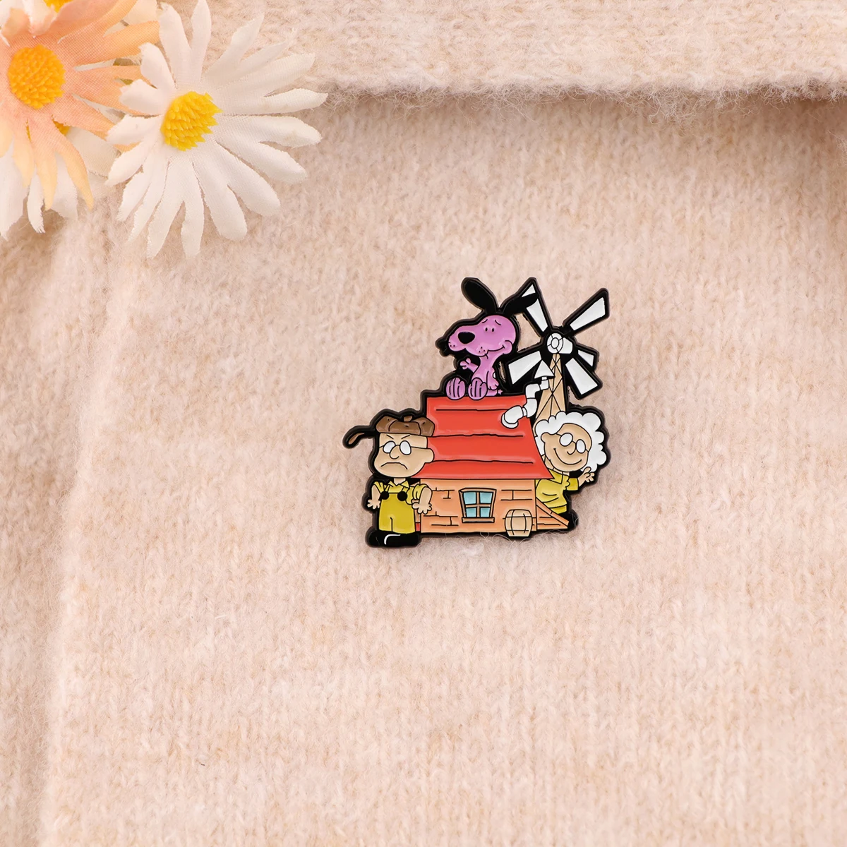 Lustige Tier-Emaille-Pins, niedliche Broschen, Abzeichen für Rucksäcke, Jacken, Hüte, 90er Retro-Kollektion, Geschenke, Cosplay-Accessoires – Detail 7