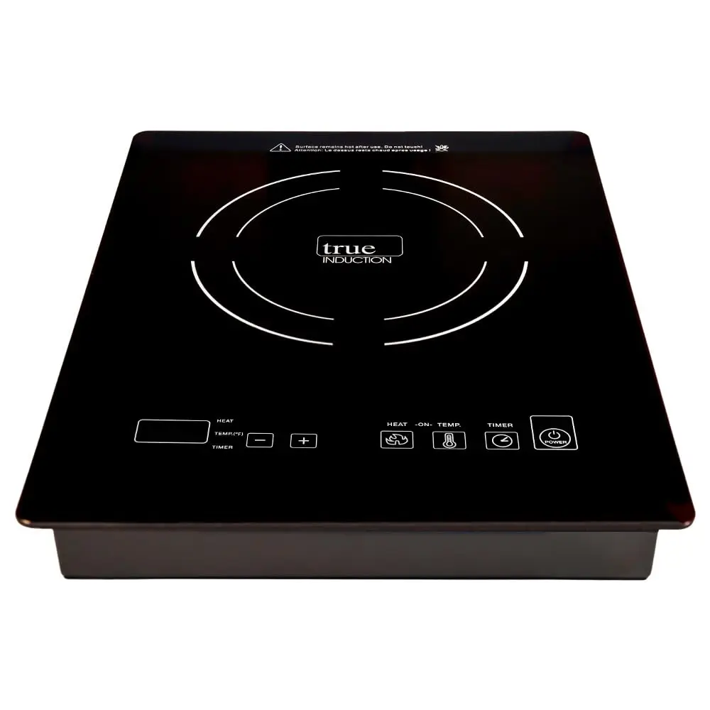 

TI-1B 1750W UL858 Certified Energy Efficient Single Element Induction Cooktop, Black