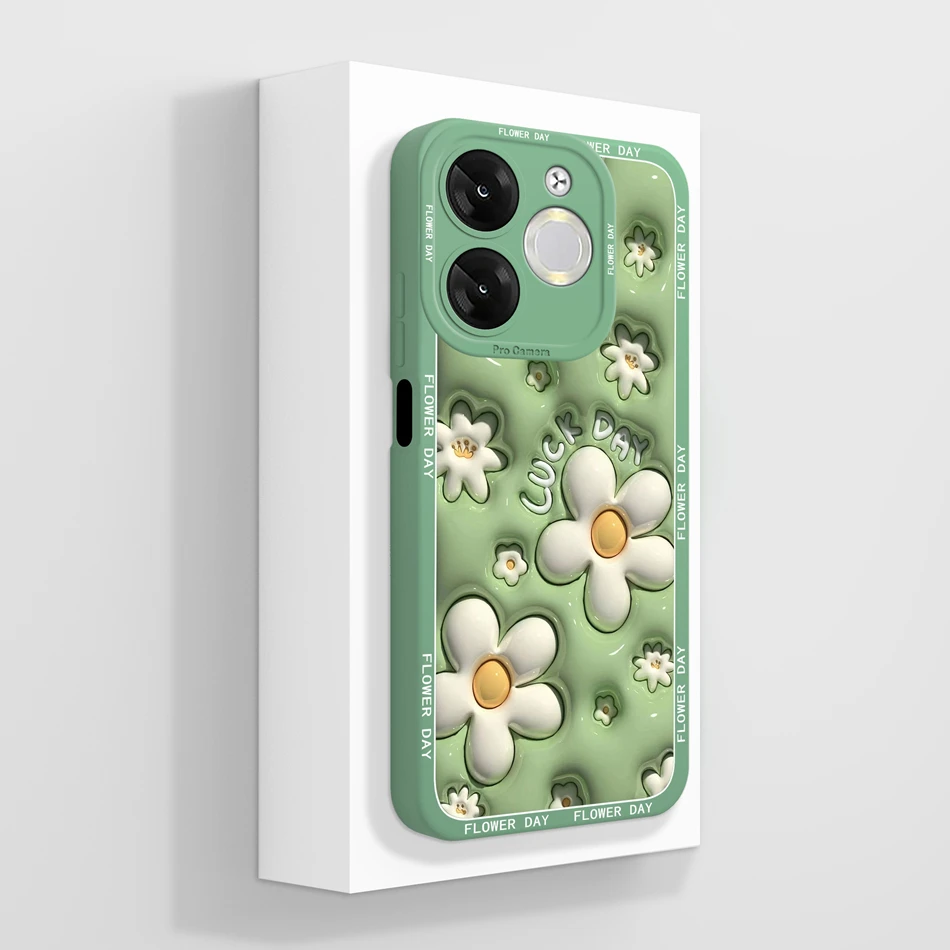 Exquisite Oil Painting Full Protection Soft Silicone Anti-Drop Phone Case