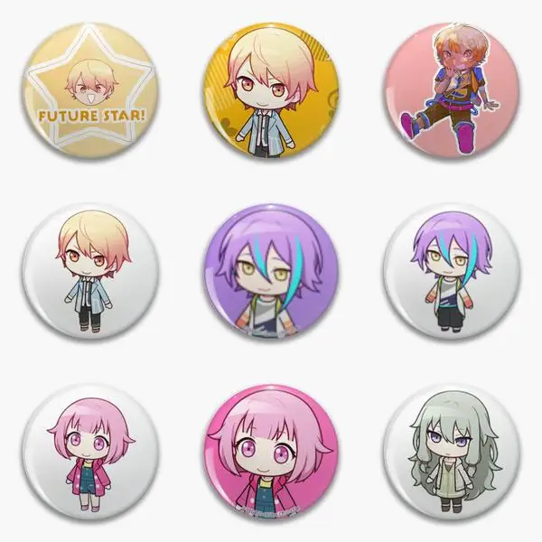 

Tsukasa Tenma Chibi Future Star Rui, мягкая булавка на пуговицах, мультяшный ошейник, подарок для любимой женщины, Декор, смешная металлическая модная одежда, милая