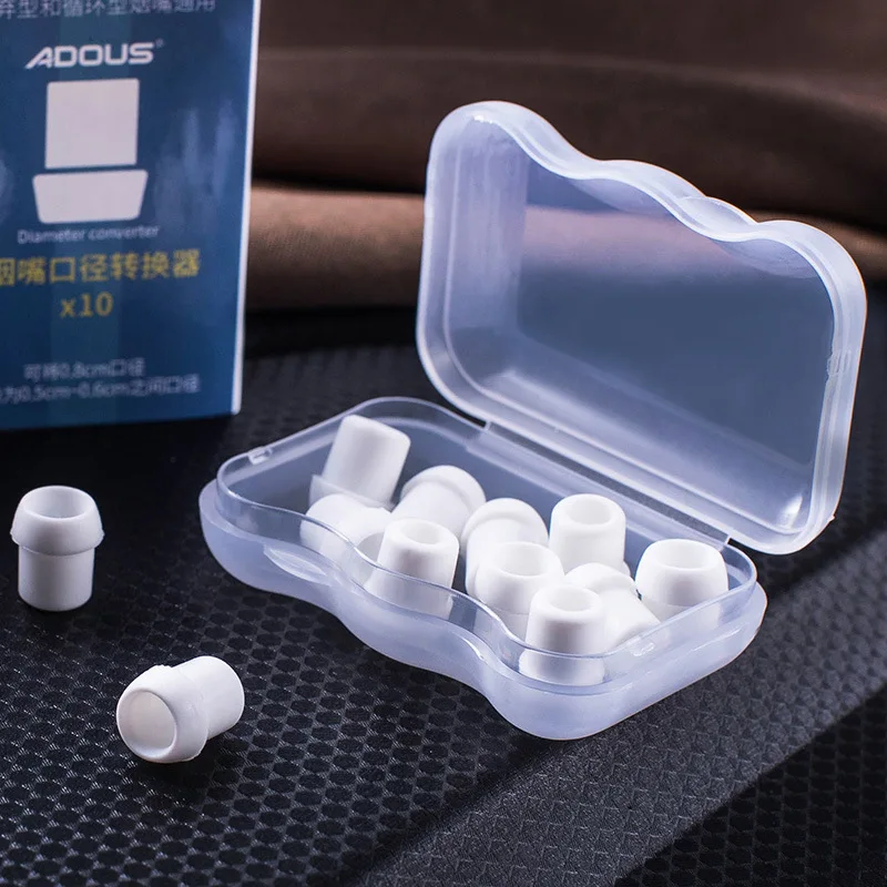 10Pcs Filter Smoking Holder Adapter for Thin Cigarette Ladies Slim Cigarette Holder Converter Reduce Tar Cleaning