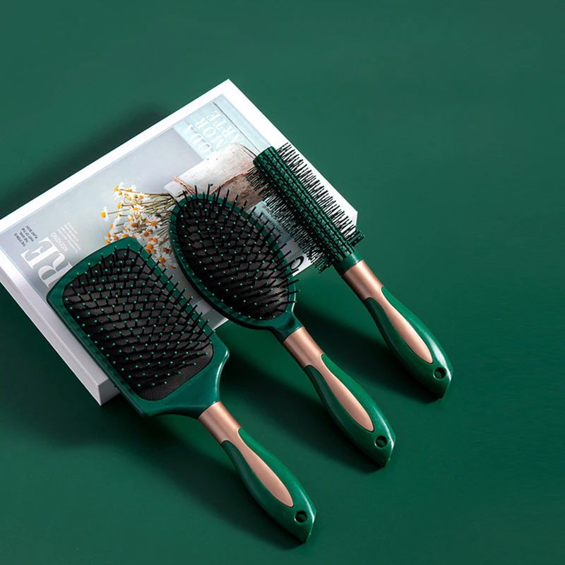 Brosse à cheveux professionnelle démêlante, peigne à coussin d'air, peigne  Anti-statique pour le cuir chevelu - AliExpress