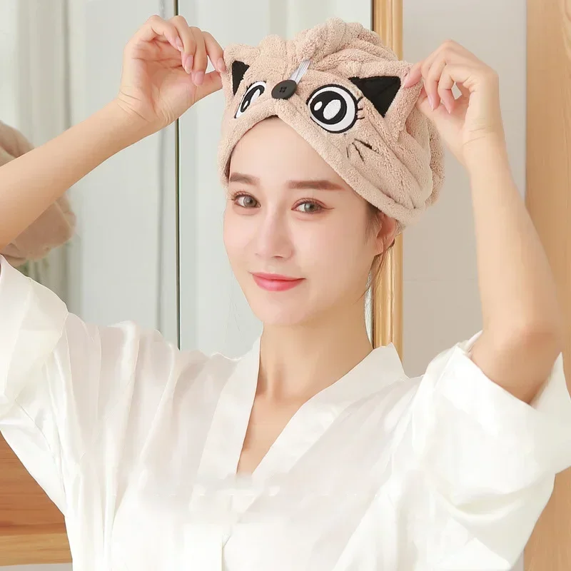 Women Microfiber Towel Hair Towel Bath Towels for Adults Home Terry Towels Bathroom Serviette De Douche Turban for Drying Hair microfiber towel hair towel