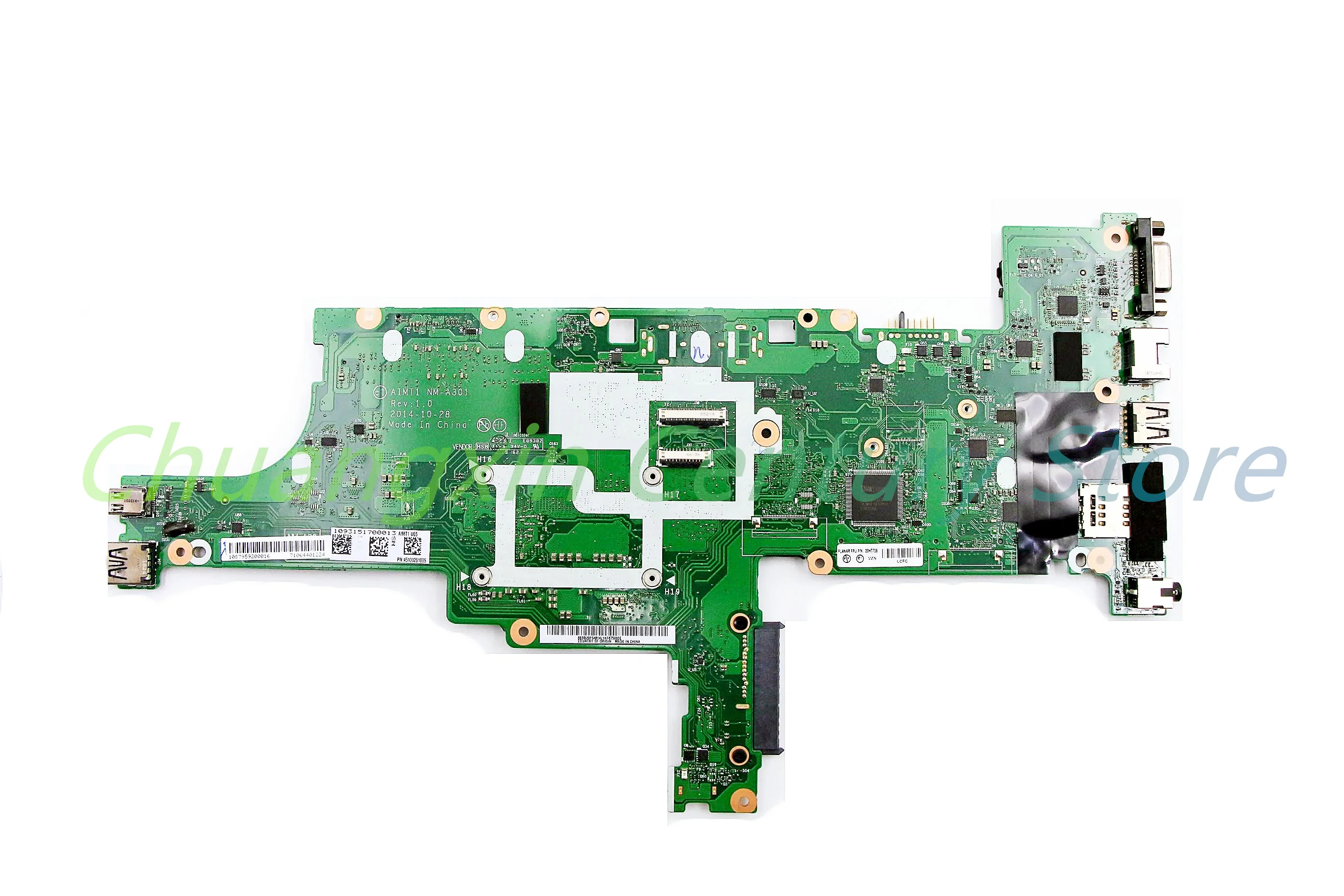 testado, totalmente trabalho, NM-A301, I5-5200U CPU, I7-5600U