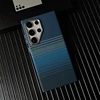 Luxury Carbon Fiber Texture MagSafe Case For Samsung Galaxy S25 S24 S23 Ultra Plus Wireless Charging Alloy Lens Shockproof Cover 3