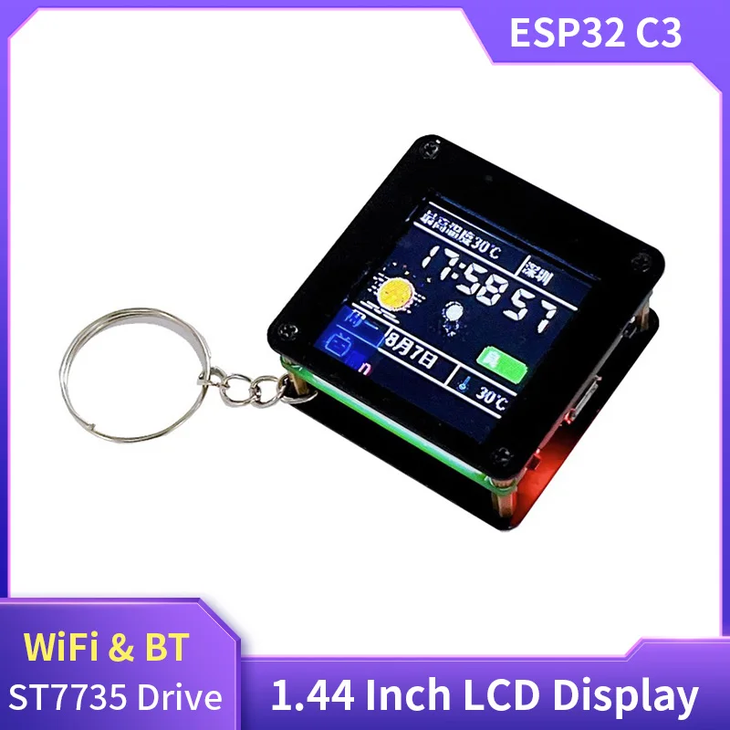 ESP32-C3-1-44-Inch-LCD-Display-Module-Carry-on-Desktop-Mini-TV-WiFi-BT ...