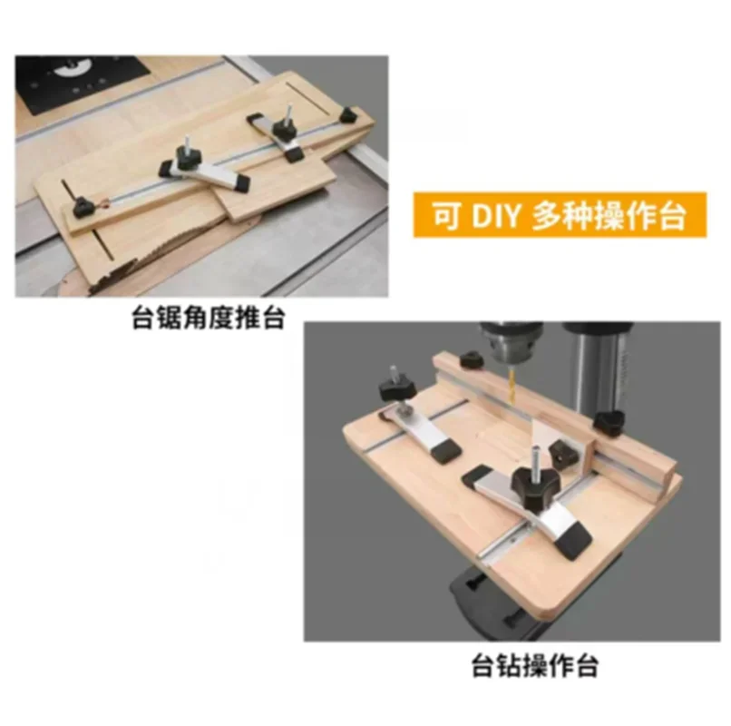 300MM Woodworking Chute Rail T-track T-slot Miter Track Jig T Screw Fixture Slot Table Saw Router Table DIY Tools