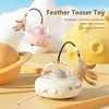 Intelligent Cat Toy Red Dot Laser with Rainbow Light Obstacle Avoidance USB Charging Automatic Standby Bionic Cat Teaser