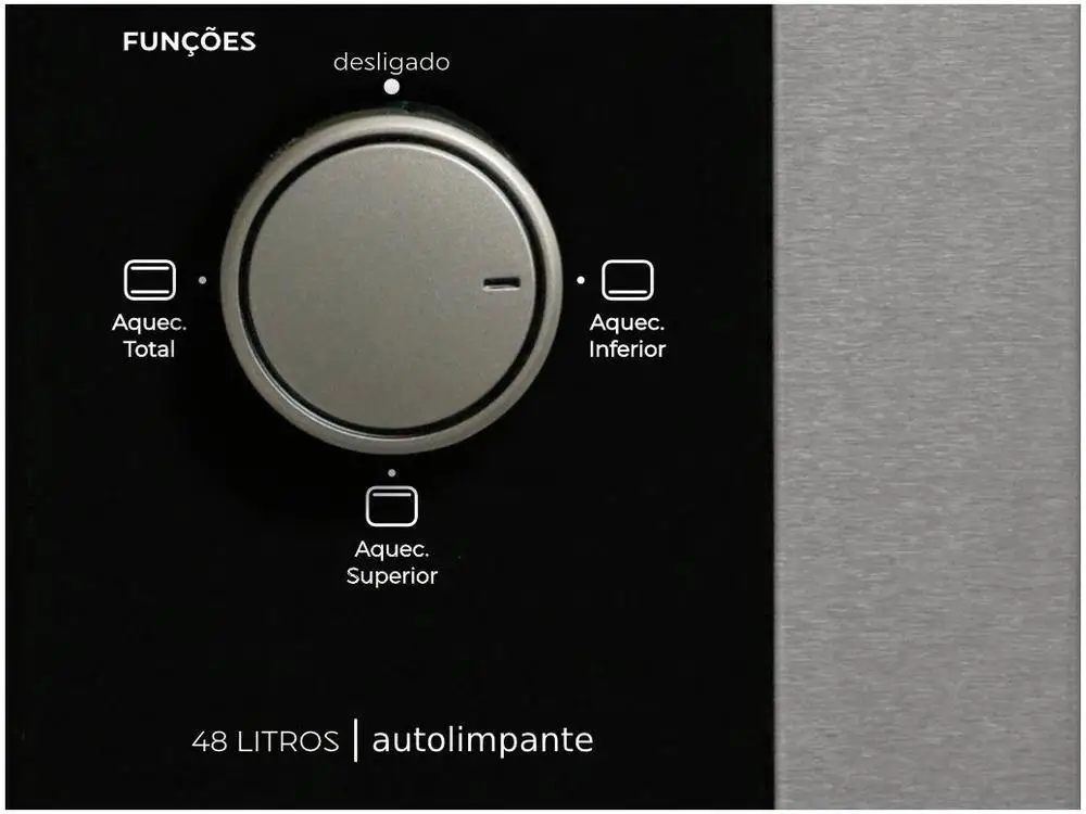 Forno Elétrico de Embutir Fischer 48L Fit Line - 110V 5