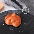 Pig nose keychain