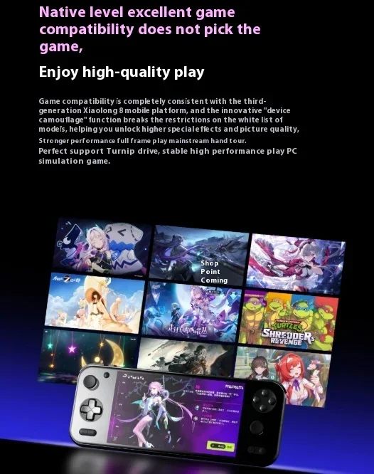 NEW AYANEO Pocket S2 Pro 6.3Inch Game Console Portable 2K IPS