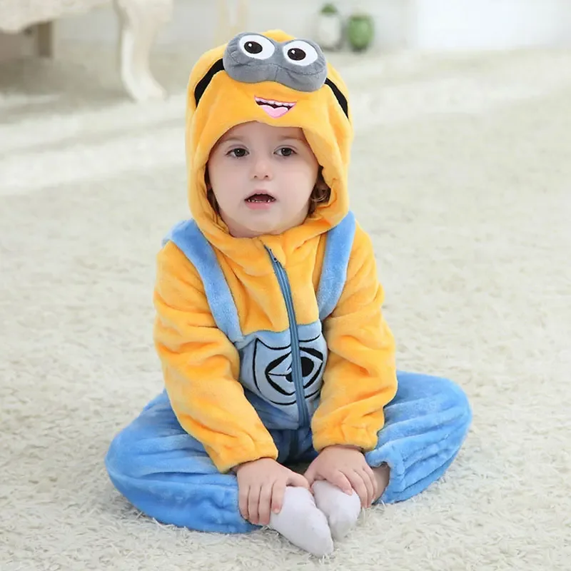 Newborn Clothes Pijama Minions Bebe Minion Bob Onesie, Baby Outfit