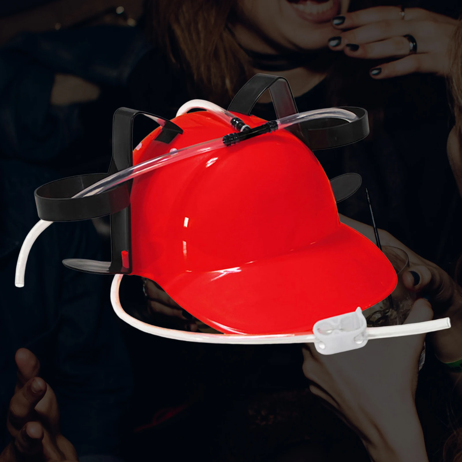 Adjustable Beer Drinking Hat for Kids Women Water Adults Funny Can