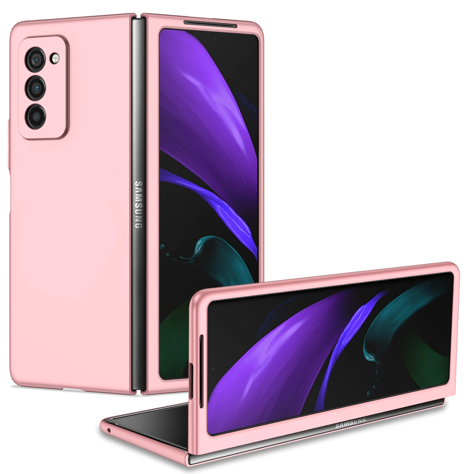 Per Samsung Z Fold 2 Custodia Rigida Anti-Impronta Custodia Pieghevole Per Samsung Galaxy Z Fold 2 Fold2 Custodia Antiurto Per Telefono