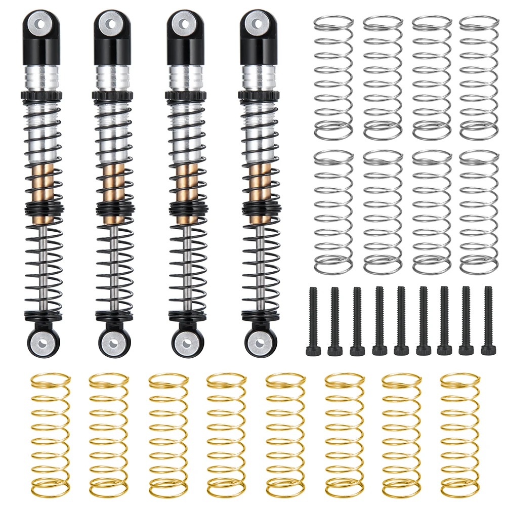Premium Aluminum Alloy Shock Absorber Damper for 1/24 RC Car Truck Upgrade Parts Accessories