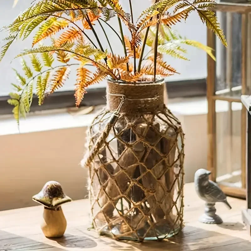 Bohemian Glass Flower Vase 6