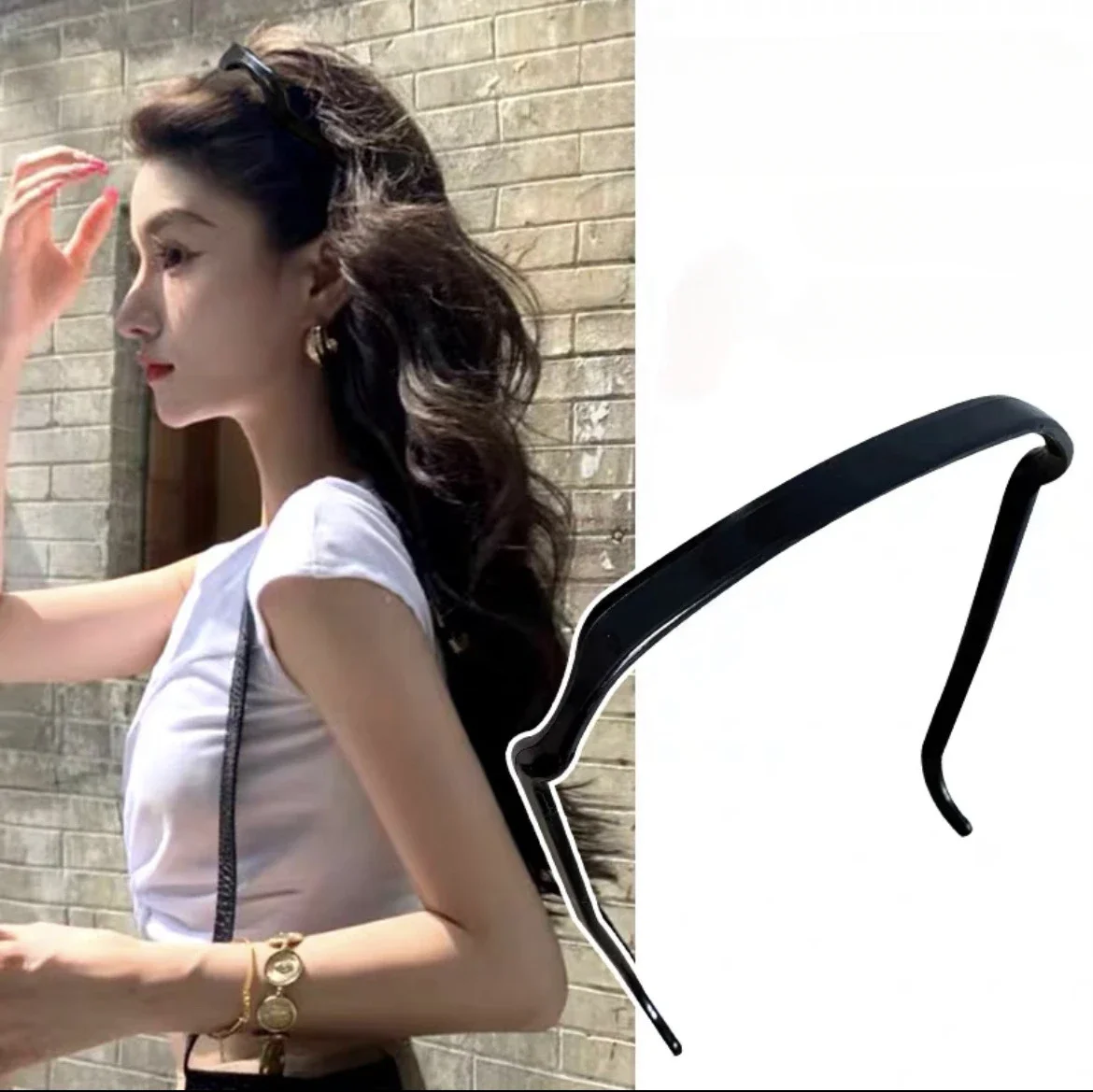 Square Glasses Hairband Image 3