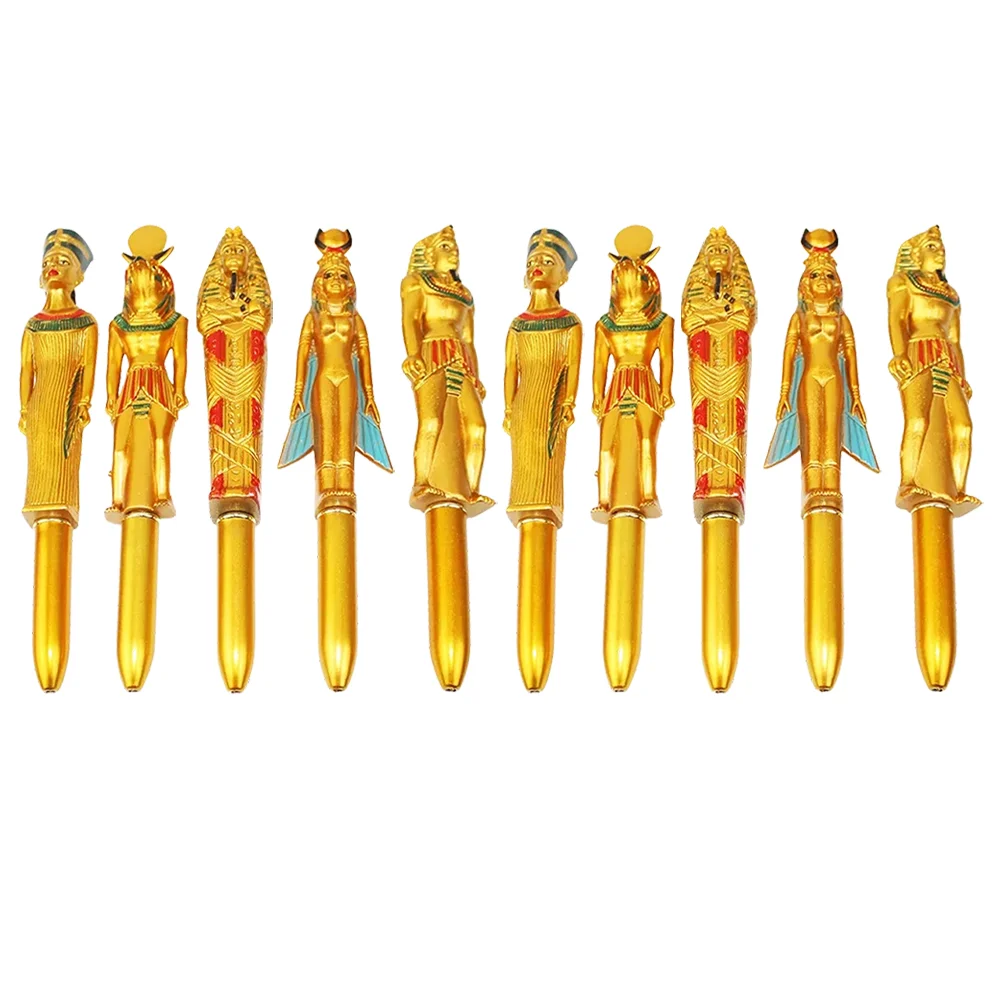 

Operitacx Novelty Ballpoint Pen Egyptian Pharaoh Gel Ink Creative Writing Pens Stationery Supplies School Office Children Gift