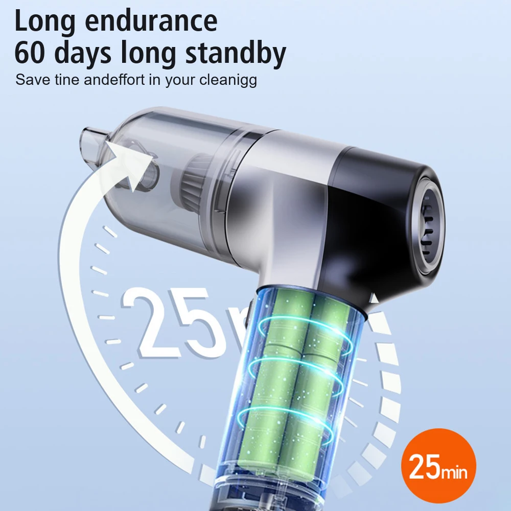 Pet Hair Suction Tool Powerful Handheld Mini Cleaners Car Vacuum Cleaner Wet And Dry dual-use Vacuum Cleaner