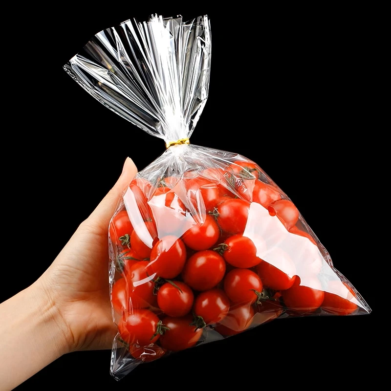 Plastic Packaging Bags StoBag OPP Open transparent plastic bag cellophane self-adhesive packaging jewelry candy cookies Party gift packaging bag