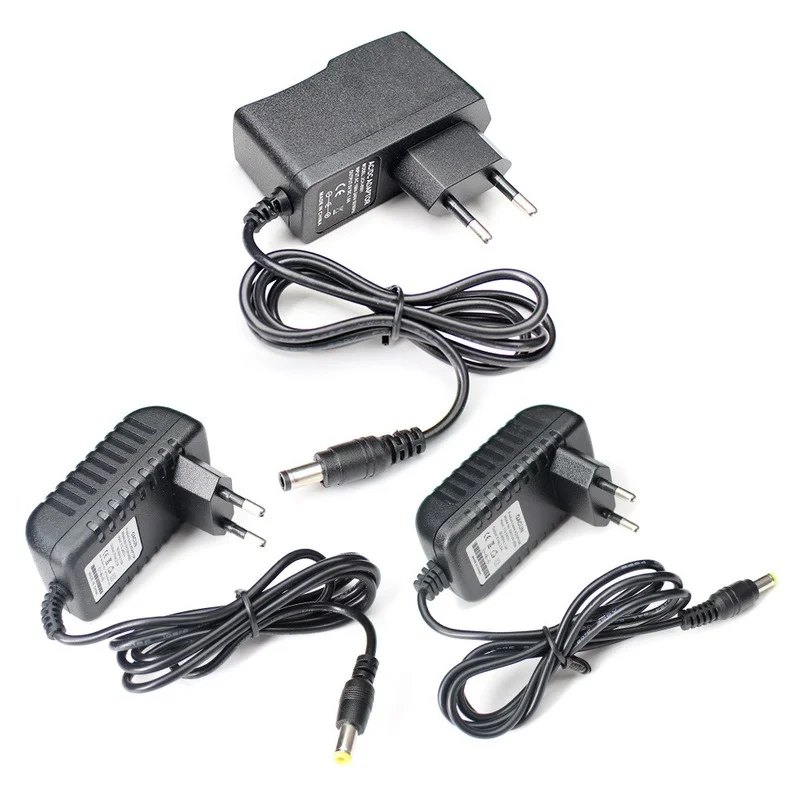 Power Adapter AC Power Supply Adapter DC 5V 12V 24V 1A 2A 3A 5A 6A 8A Universal Charger DC 5v 12v 24V Lighting Transformers AC 220V to 12 24 V