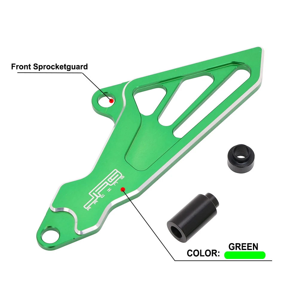 Protezione Della Protezione Della Copertura Della Ruota Dentata Anteriore Del Motociclo Per Kawasaki Klx150L Klx 150L 150L 15-18 Klx150Bf Klx 150Bf