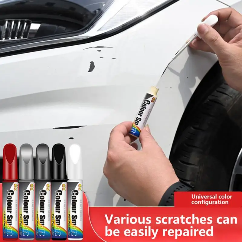 Fill Paint Pen Professional Waterproof Paint Pencil Car Scratch Paint Repair Universal Portable Paint For Cars Motorcycle