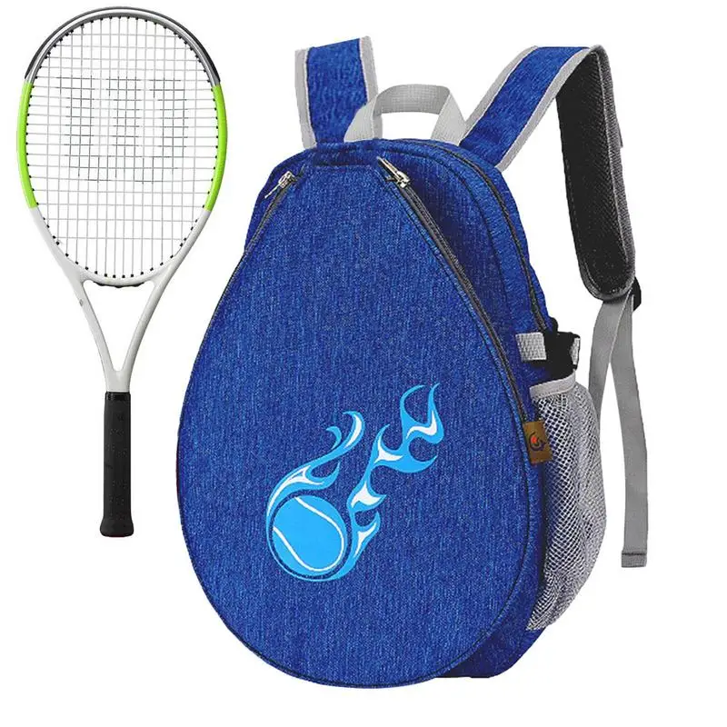 

Tennis Racket Bags Waterproof Oxford Cloth Pickle Bags Tennis Racket Carrier Badminton Backpack With Multiple Pockets Tennis