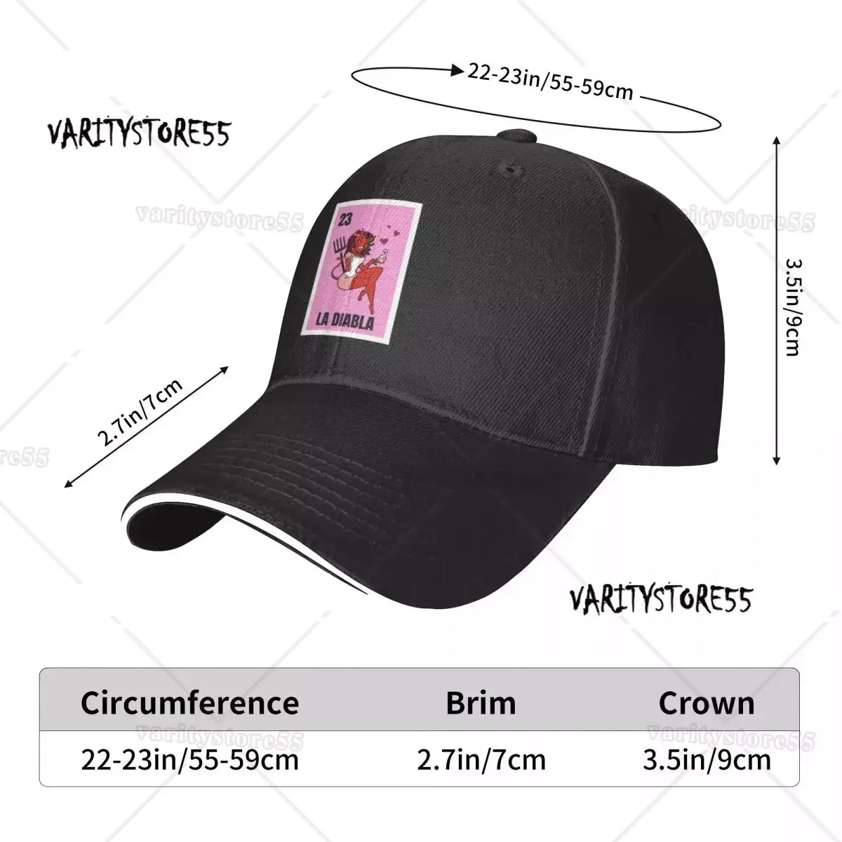 Lottery Gift Mexican Lottery Baseball Cap Beach Summer Hat Men's Luxury Women's