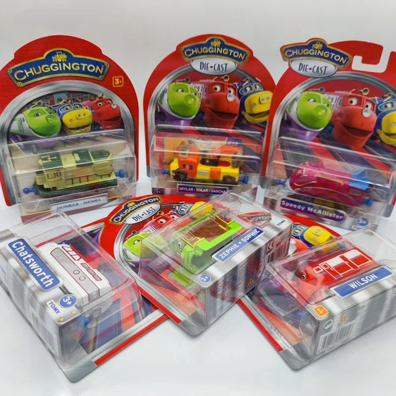 Chuggington Alloy Metal Train Chatsworthr Zephier Sophile Wilsoln Speedy Mcallisteer Toy Divertenti Bambini Presenti