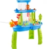 3-Tier Kids Splash Sand Table Water Toys, Rain Showers Splash Pond for Outdoor Beach Backyard, Halloween/Christmas/Thanksgiving 1